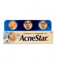 Acne Cream Acne Star Clindamycin And Nicotinamide Gel For Women - 22gm